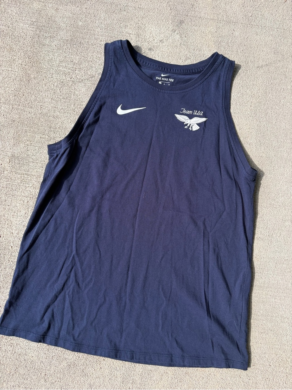 The Nike Tee Nike USA tank top Eagle America shirt navy white - Picture 5 of 6